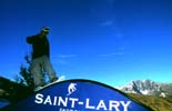 Saint Lary snow park